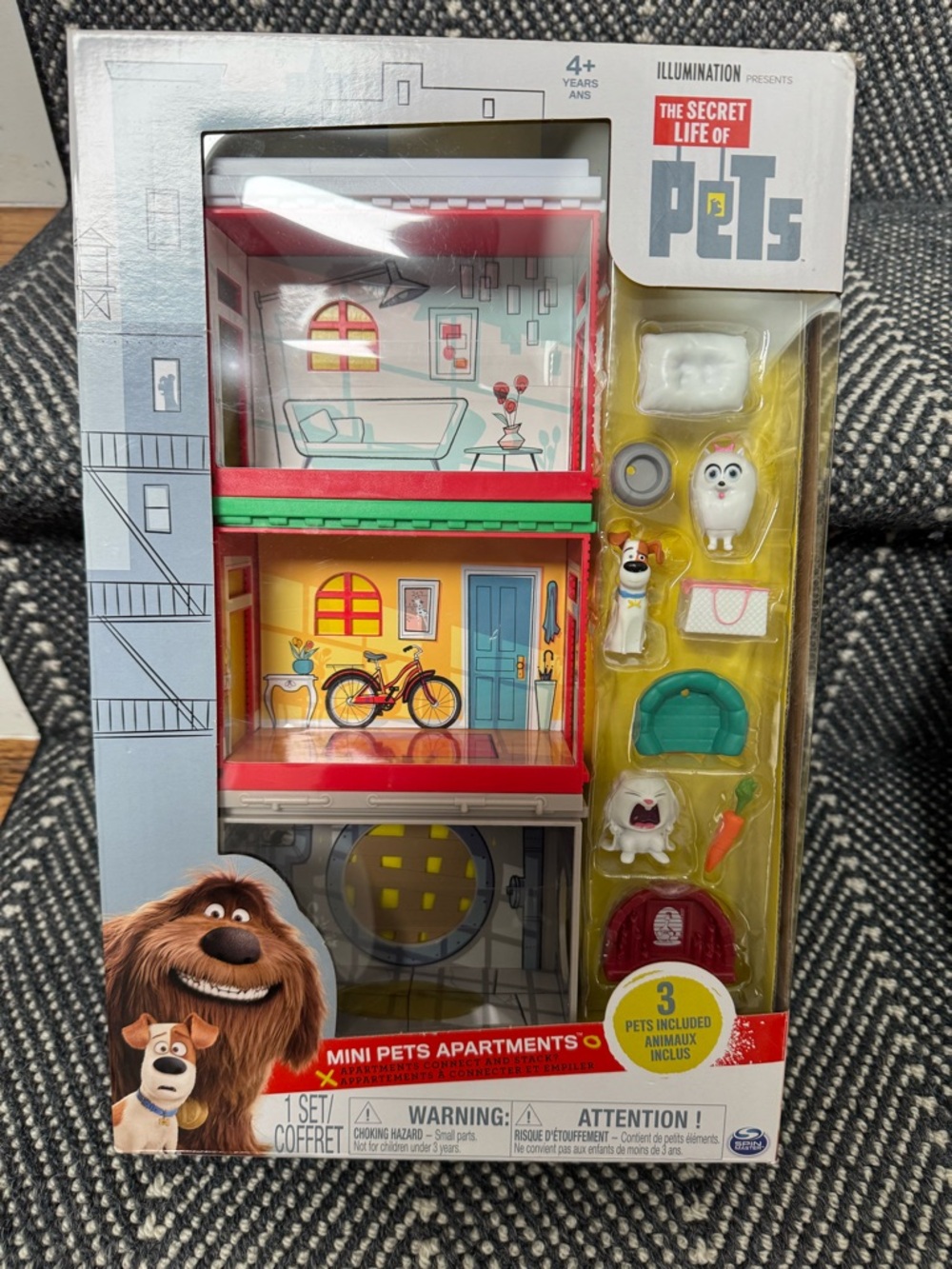 Secret Life of Pets Mini Pets Apartments Playset - New